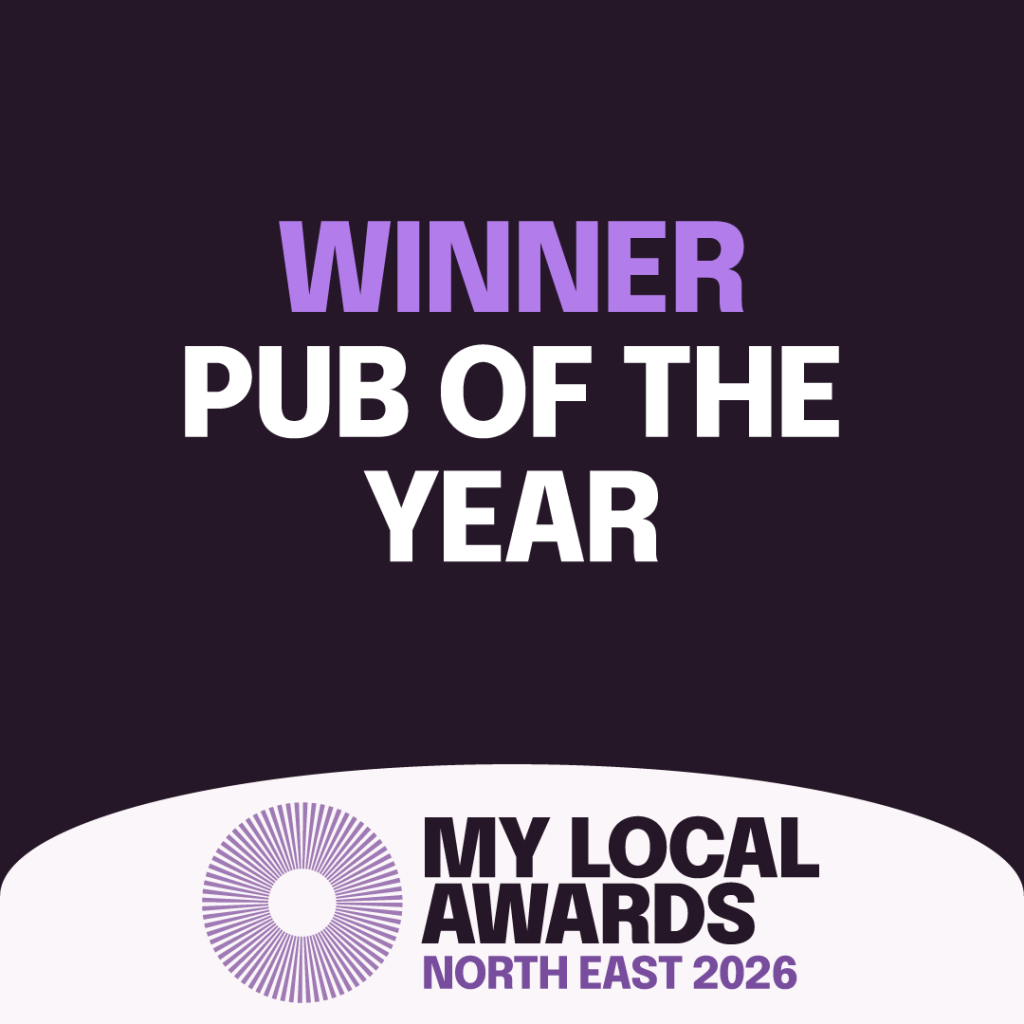 Winner of north east pub of the year in my local awards