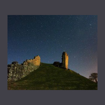 Harbottle Castle - Dark Skies Northumberland National Park Dark skies - Harbottle, The Star Inn - dog friendly country pub in Northumberland