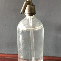 Rothbury Aerated Water Company Rothbury Aerated Water Company bottle with water