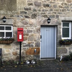 Toilet windows - before Dog friendly country pub and shop in Northumberland - Harbottle - Harbottle Village - Northumberland National Park