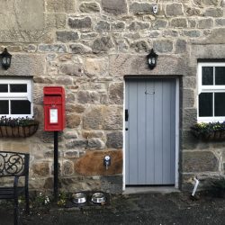Toilet windows - after Dog friendly country pub and shop in Northumberland - Harbottle - Harbottle Village - Northumberland National Park