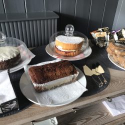 Coffee and cake at The Star Inn in Harbottle, Northumberland