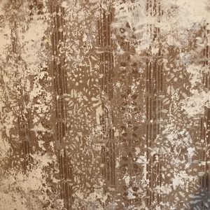 under the wallpaper at The Star Inn, Harbottle, Northumberland