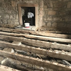 Refurbishing the pool room at The Star Inn