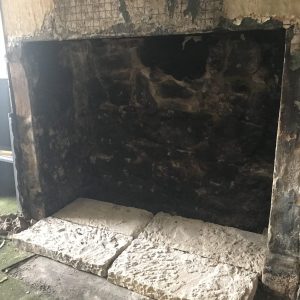 New inglenook fireplace at The Star Inn
