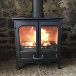 New fireplace at the Star Inn in Harbottle