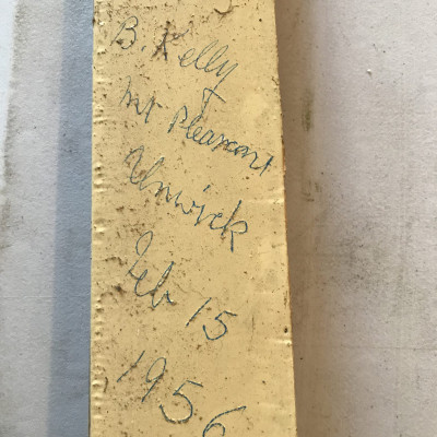 Removing the stairs at The Star Inn, Harbottle