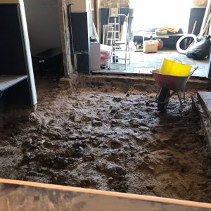 Refurbishing the bar at The Star Inn in Harbottle
