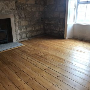 Refurbishing the bar at The Star Inn in Harbottle