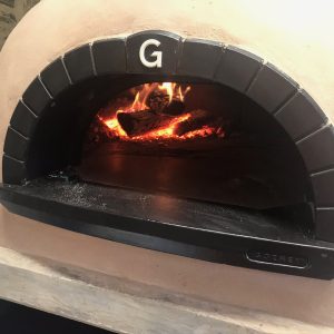 Wood fired Pizza kitchen at The Star Inn, Harbottle