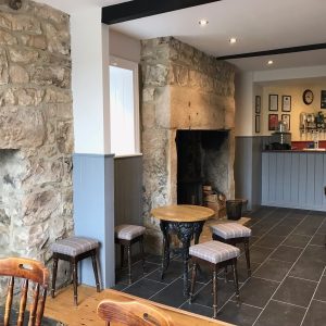 Refurbishing the bar at The Star Inn in Harbottle