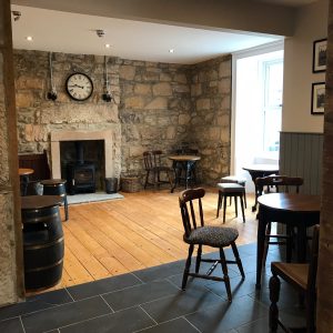 Refurbishing the bar at The Star Inn in Harbottle