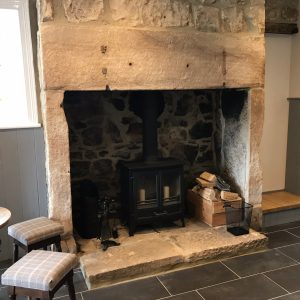 Refurbishing the bar at The Star Inn in Harbottle