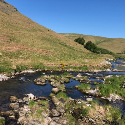 Coquet Valley in the Northumberland National Park